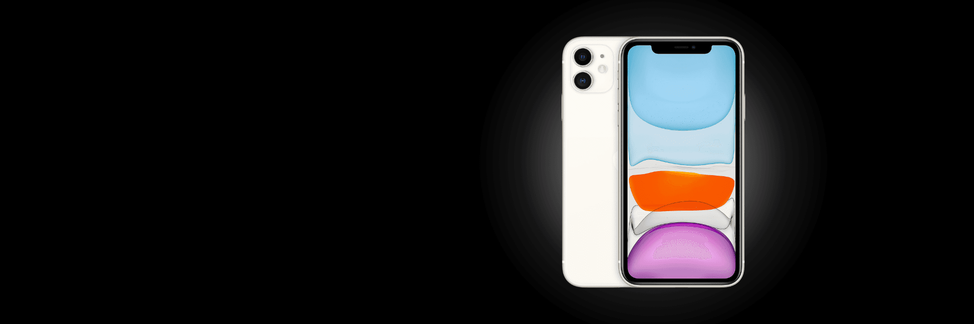 Refurbished white iPhone 11